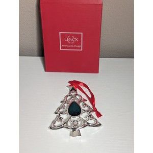 Lenox Crystal Bejeweled Christmas Ornaments Heart Tree Spire Snowflake Cross